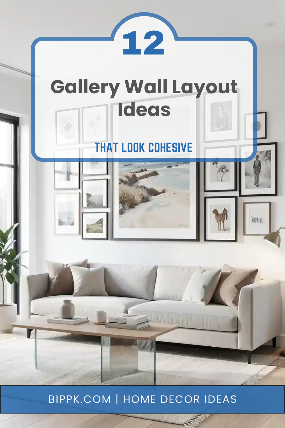 Gallery Wall Layout Ideas