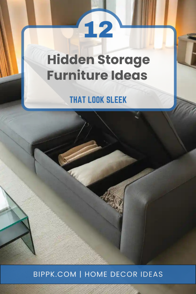 12 Hidden Storage Furniture Ideas That Look Sleek
