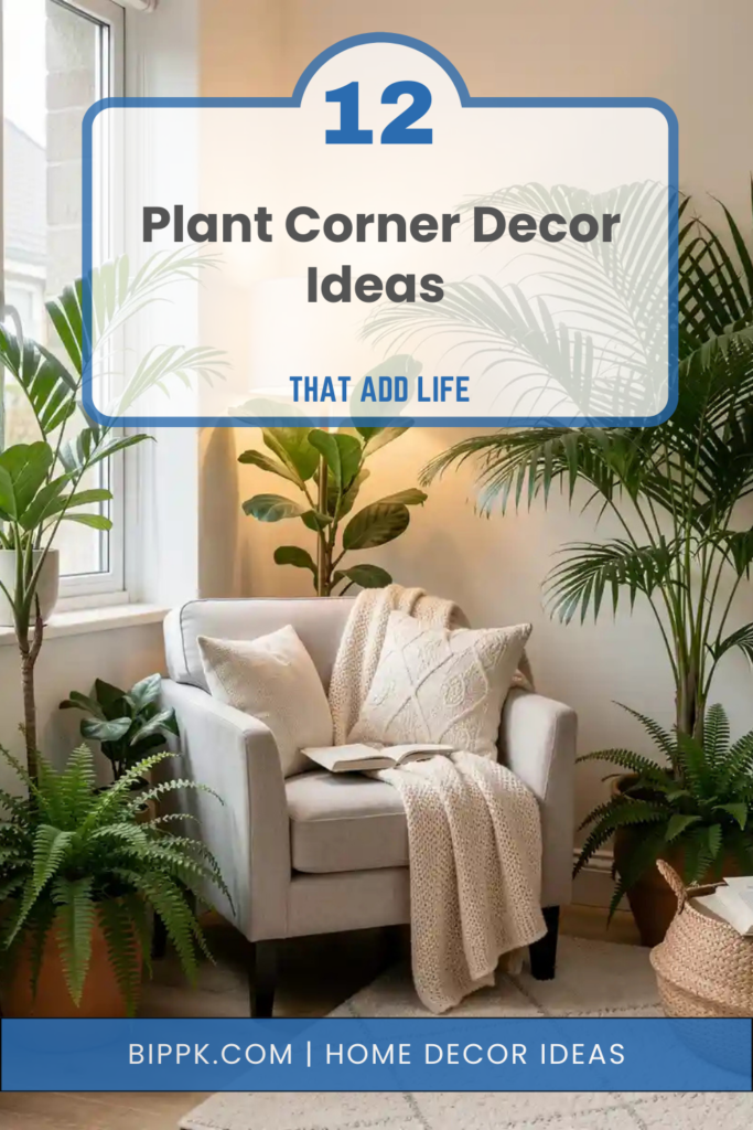 Plant Corner Decor Ideas
