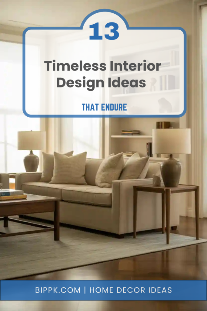 Timeless Interior Design Ideas